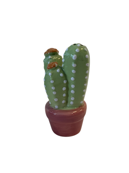 Vintage Salt & Pepper Shaker - Green