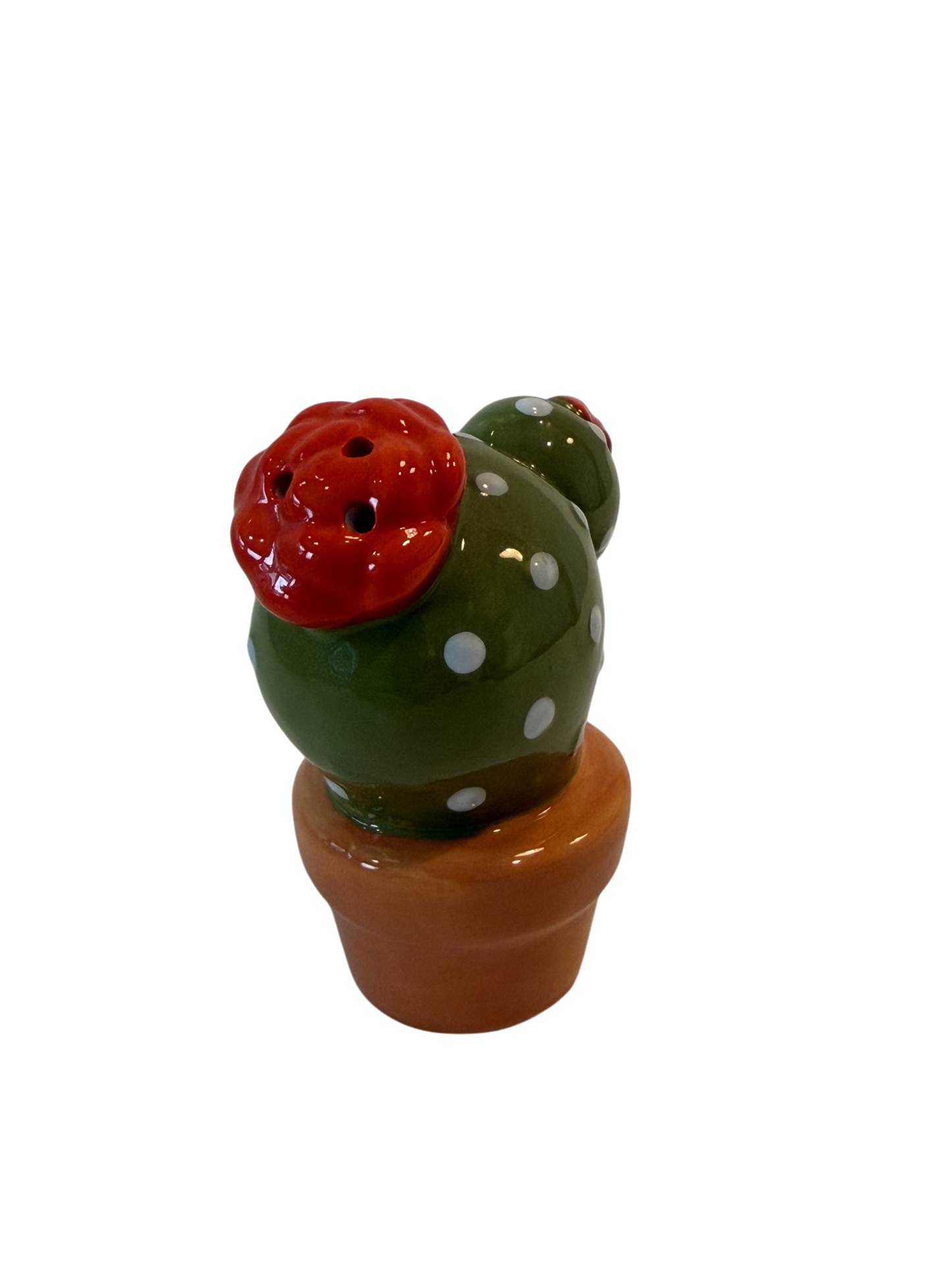 Vintage Salt & Pepper Shaker - Green