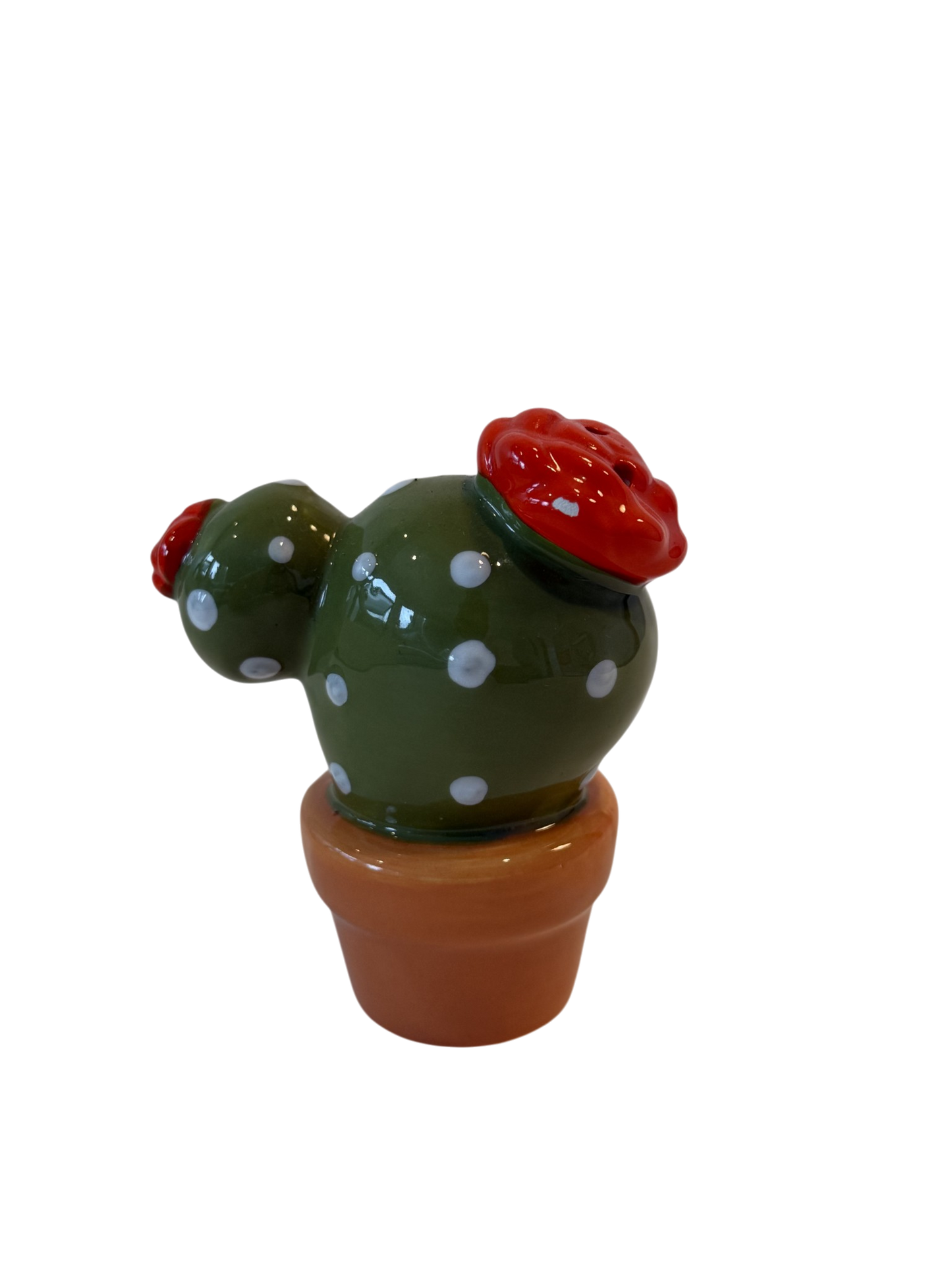 Vintage Salt & Pepper Shaker - Green