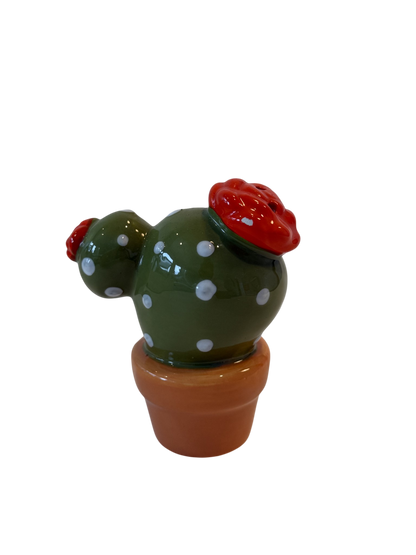 Vintage Salt & Pepper Shaker - Green