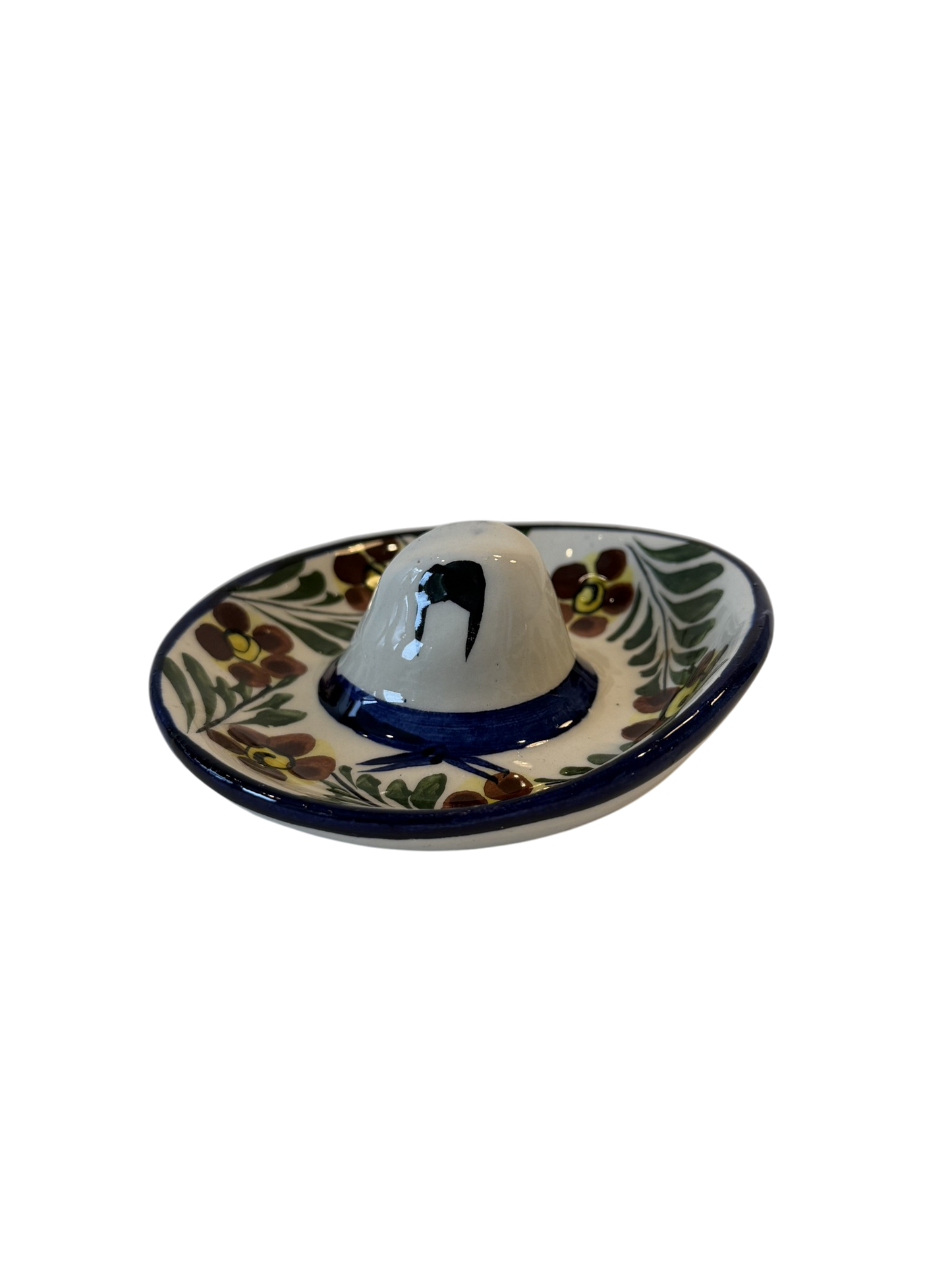 Vintage Cowboy Hat Ashtray - Floral