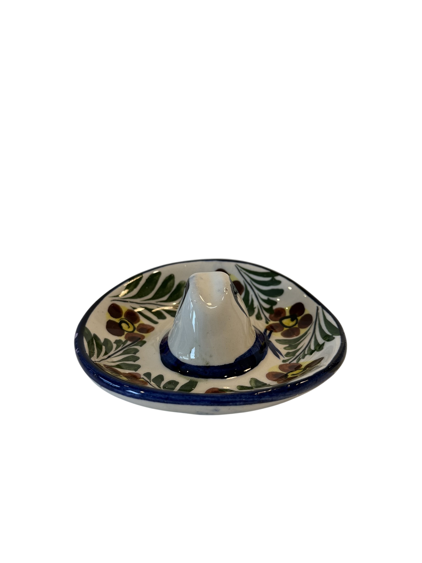 Vintage Cowboy Hat Ashtray - Floral