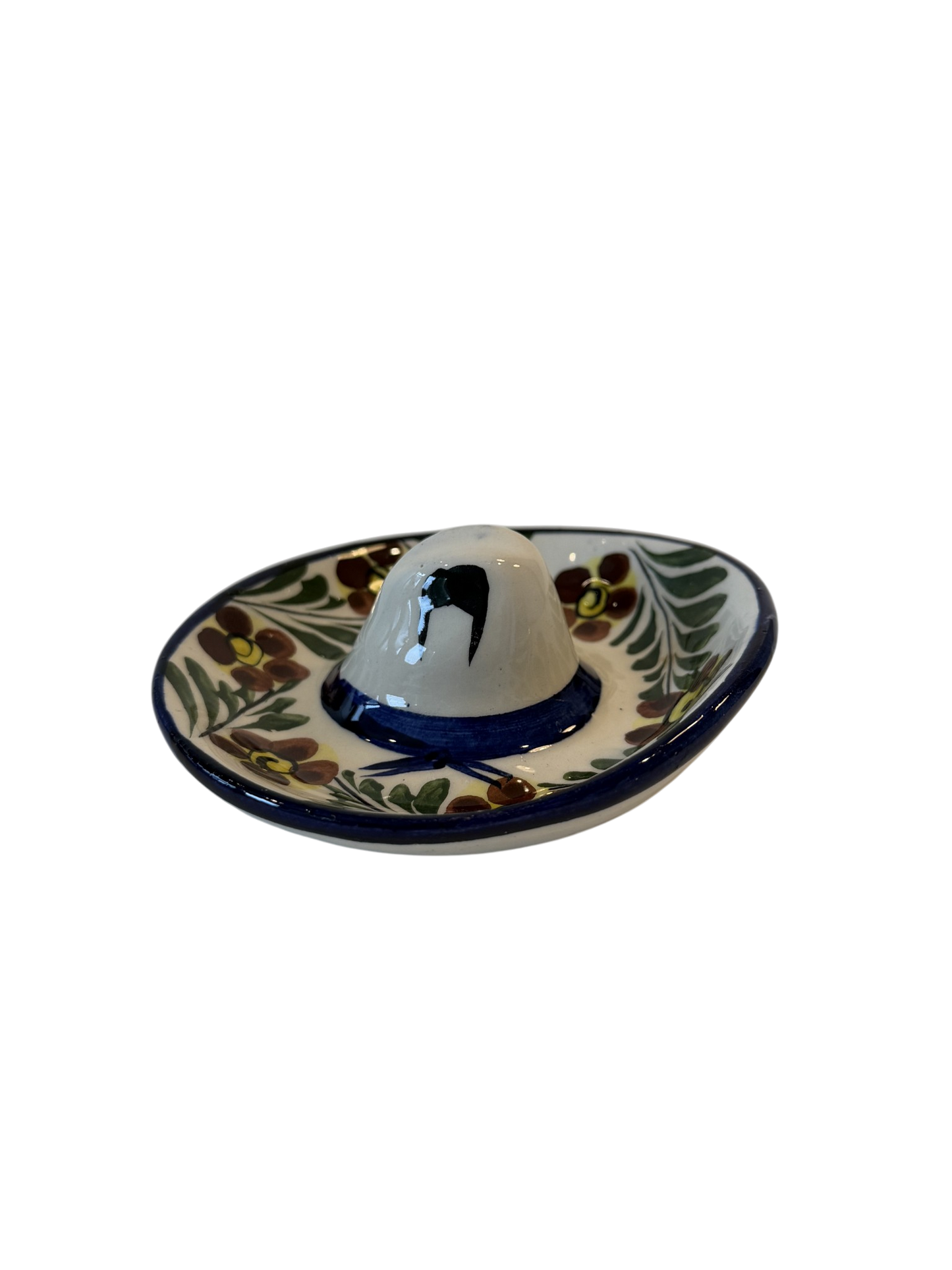 Vintage Cowboy Hat Ashtray - Floral