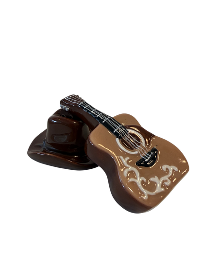 Vintage Salt & Pepper Shaker - Brown