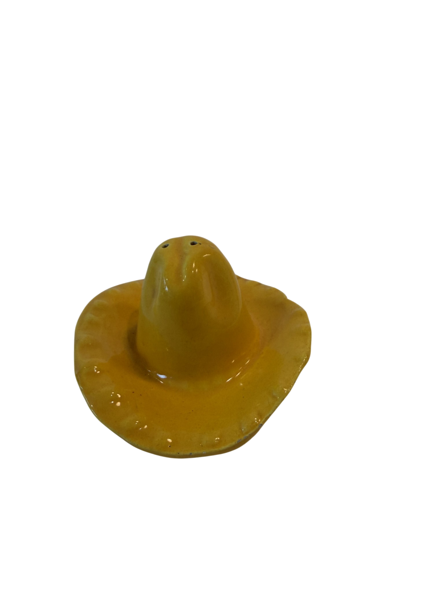 Vintage Salt & Pepper Shaker - Yellow