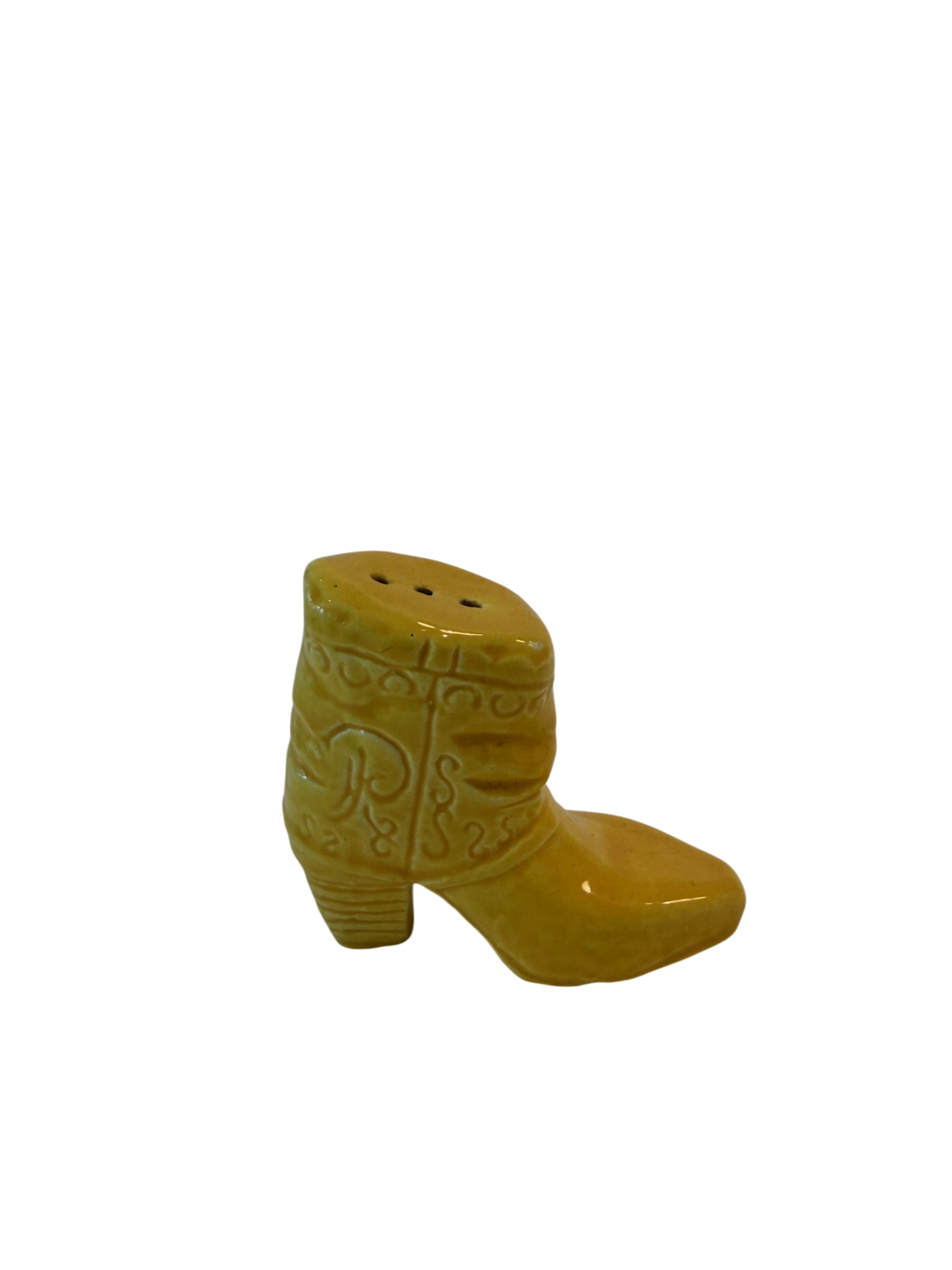 Vintage Salt & Pepper Shaker - Yellow